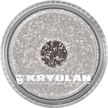 Cargar imagen en el visor de la galería, KRYOLAN POLYESTER GLIMMER SILVER - PLATA, 4 GR