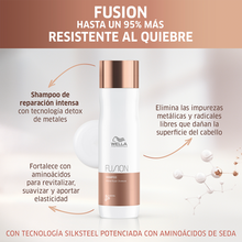 Cargar imagen en el visor de la galería, WELLA FUSION SHAMPOO, 250 ML