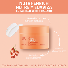 Cargar imagen en el visor de la galería, WELLA NUTRI-ENRICH MASK, 150 ML
