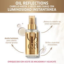 Cargar imagen en el visor de la galería, WELLA PROFESSIONALS OIL REFLECTIONS ACEITE SUAVE, 100 ML