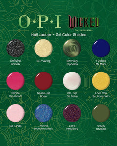 OPI NAIL LACQUER WICKED OZITIVELY ELPHABA, 15 ML