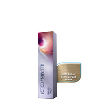 Cargar imagen en el visor de la galería, WELLA TINTE ILLUMINA COLOR  8/36 RUBIO CLARO DORADO VIOLETA, 60 ML