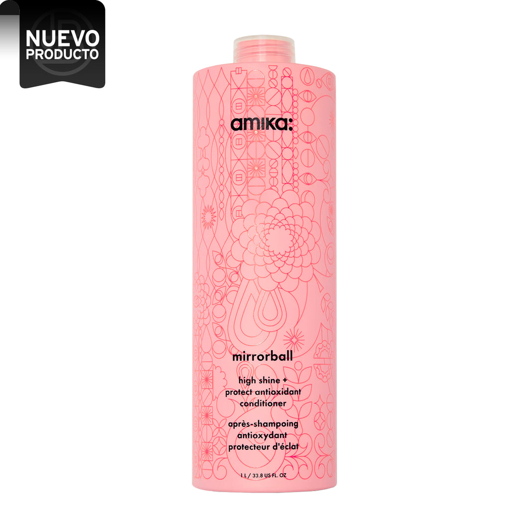 amika mirrorball acondicionador de alto brillo beauty art mexico