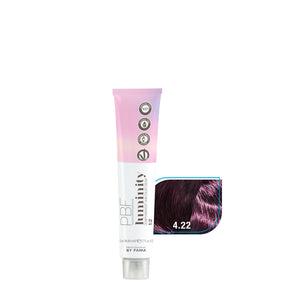 by fama tinte semi permanente color luminity tinte #4.22 beauty art mexico