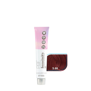 by fama tinte semi permanente color luminity tinte #5.66 beauty art mexico