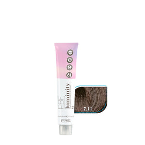 by fama tinte semi permanente color luminity tinte #7.11 beauty art mexico