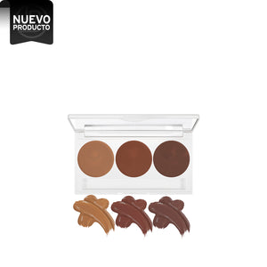 KRYOLAN DERMACOLOR CAMOUFLAGE TRIO SET DC4, 10 GR