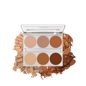 KRYOLAN DUAL FINISH PALETTE 6 C MODELIN / MAQUILLAJE COMPACTO