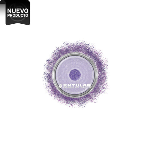 KRYOLAN POLYESTER GLIMMER LAVENDER - LAVANDA, 4 GR