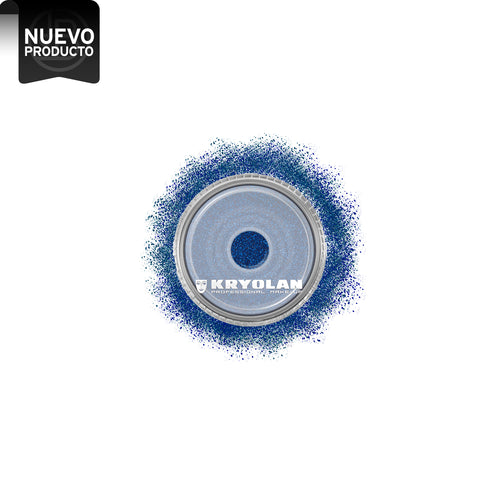 KRYOLAN POLYESTER GLIMMER NAVY BLUE - AZUL MARINO, 4 GR