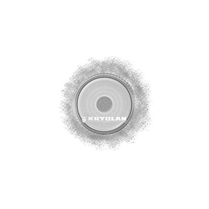 KRYOLAN POLYESTER GLIMMER SILVER - PLATA, 4 GR