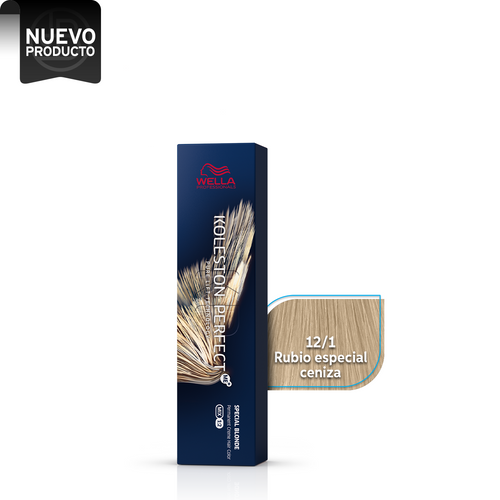 WELLA KOLESTON PERFECT 12/1 RUBIO ESPECIAL CENIZA, 60 ML