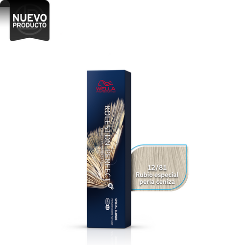 WELLA KOLESTON PERFECT 12/81 RUBIO ESPECIAL PERLA CENIZA, 60 ML