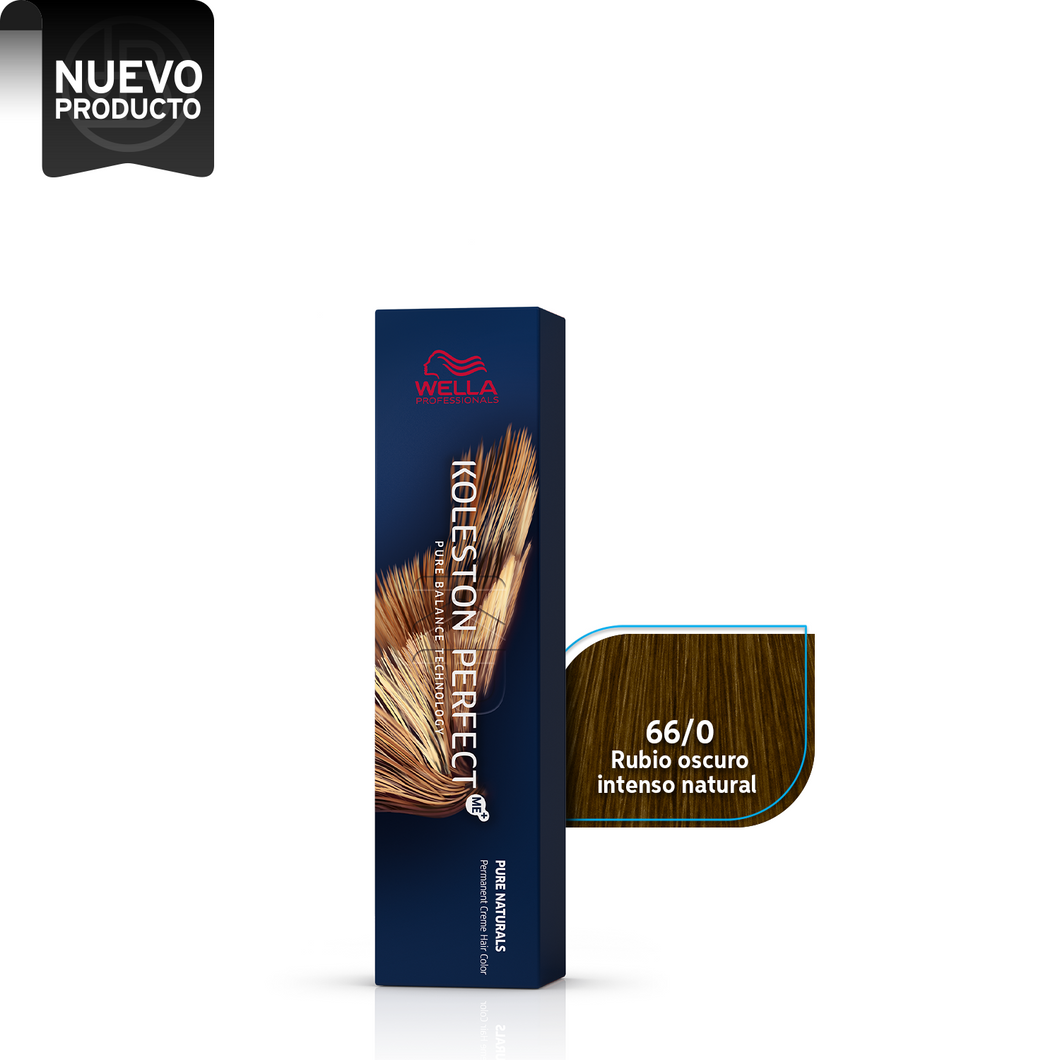 WELLA KOLESTON PERFECT 66/0 RUBIO OSCURO INTENSO NATURAL, 60 ML