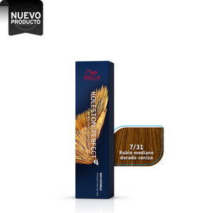 WELLA KOLESTON PERFECT 7/31 RUBIO MEDIANO DORADO CENIZA, 60 ML