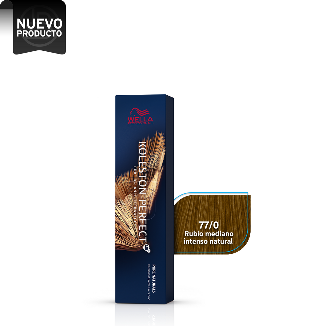 WELLA KOLESTON PERFECT 77/0 RUBIO MEDIANO INTENSO NATURAL, 60 ML