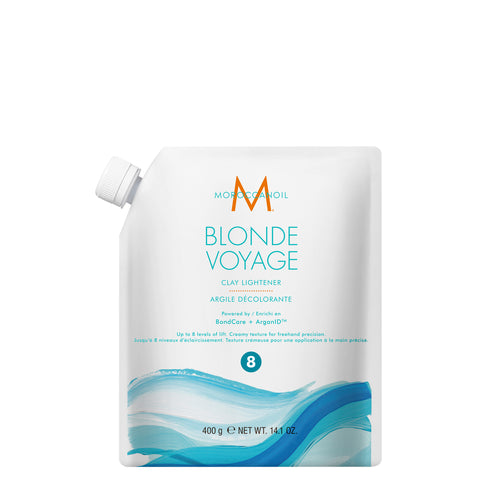 MOROCCANOIL ARCILLA DECOLORANTE BLONDE VOYAGE, 400 GR