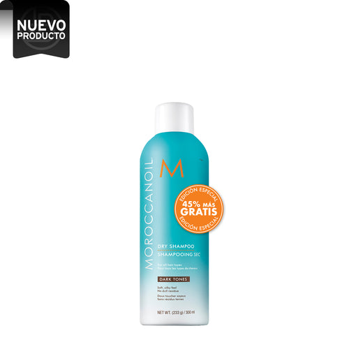 MOROCCANOIL CHAMPÚ SECO TONOS OSCUROS, 300 ML