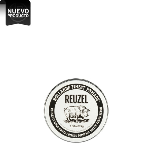 REUZEL CONCRETE POMADA - 3.38 OZ / 95 GR FIJ EXTREMA BASE AGUA