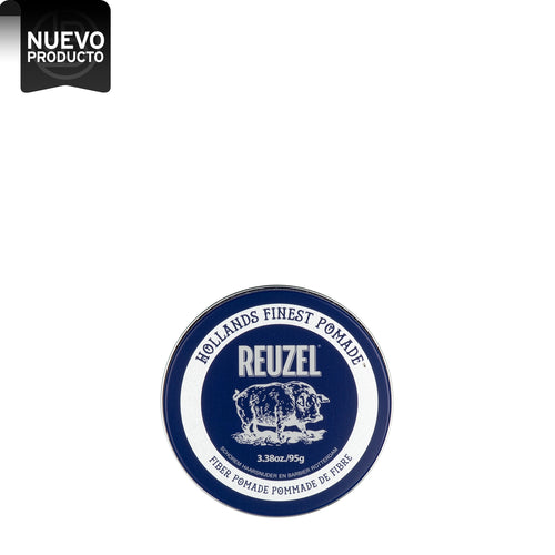 REUZEL FIBER POMADE - 3.38 OZ / 95 GR - FIJ FIRME - BRILLO BAJO