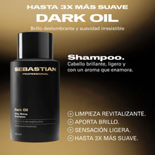 Cargar imagen en el visor de la galería, SEBASTIAN PROFESSIONAL DARK OIL SHAMPOO, 280 ML