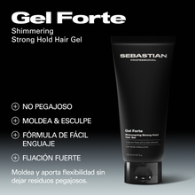 Cargar imagen en el visor de la galería, SEBASTIAN PROFESSIONAL GEL FORTE, 200 ML