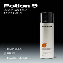 Cargar imagen en el visor de la galería, SEBASTIAN PROFESSIONAL POTION 9 TRATAMIENTO DE ESTILIZADO EN CREMA 145ML