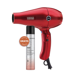 GAMMA PIU SECADOR 3500 POWER ROJO + TERMOPROTECTOR