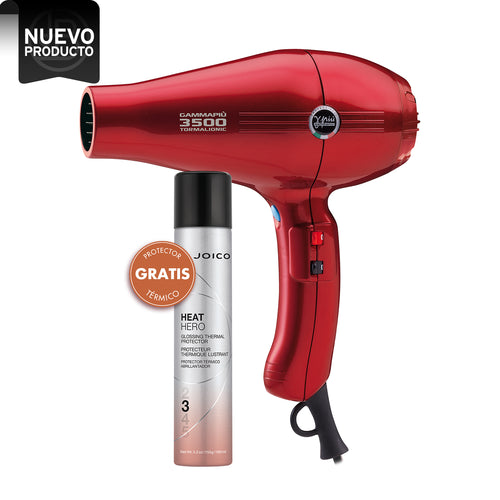 GAMMA PIU SECADOR 3500 POWER ROJO + TERMOPROTECTOR