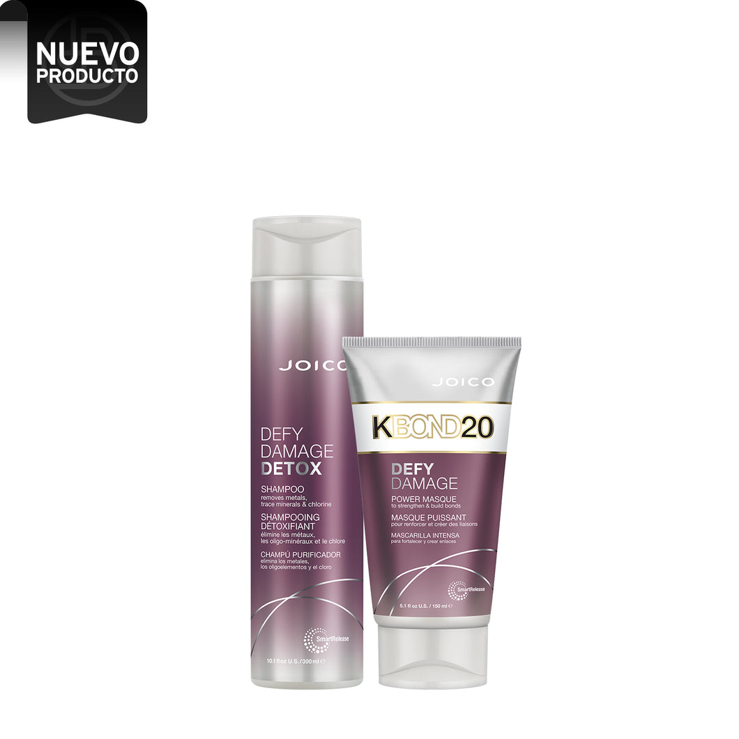 JOICO DÚO S & M DEFY DAMAGE DETOX