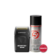 Cargar imagen en el visor de la galería, GAMMA PIU CLIPPER SHAVER BOOSTED + LUBRICANTE 5 EN 1 400ML