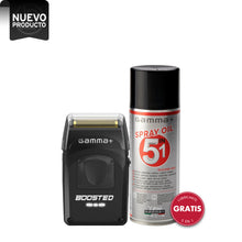 Cargar imagen en el visor de la galería, GAMMA PIU CLIPPER SHAVER BOOSTED + LUBRICANTE 5 EN 1 400ML