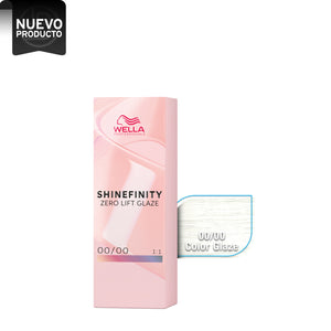 wella shinefinity 00/00 crystal glaze beauty art mexico