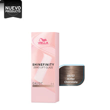 Cargar imagen en el visor de la galería, WELLA SHINEFINITY 04/07 CASTAÑO MEDIO MARRÓN, 60 ML