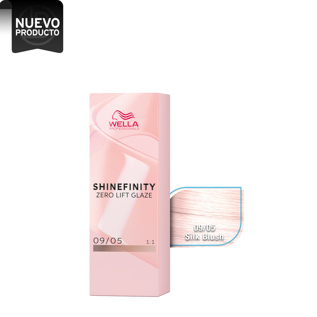 wella shinefinity 09/05 rubio extra claro caoba beauty art mexico