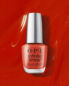 OPI INFINITE SHINE KNOCK 'EM RED, 15 ML