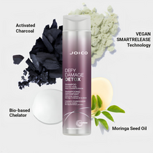Cargar imagen en el visor de la galería, JOICO DEFY DAMAGE DETOX SHAMPOO, 300 ML