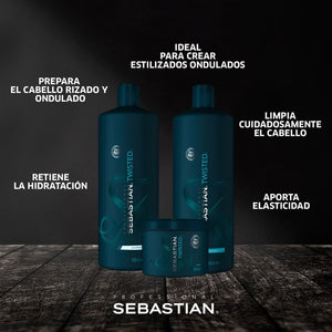 sebastian professional twister shampoo beauty art mexico