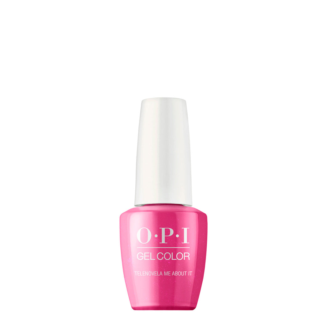 opi gel color telenovela me about it, 15 ml, beauty art méxico