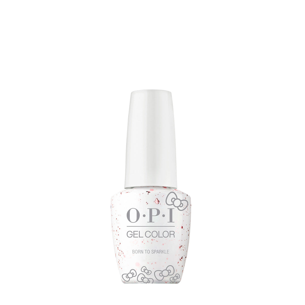 opi gel color born to sparkle, 15 ml, beauty art méxico