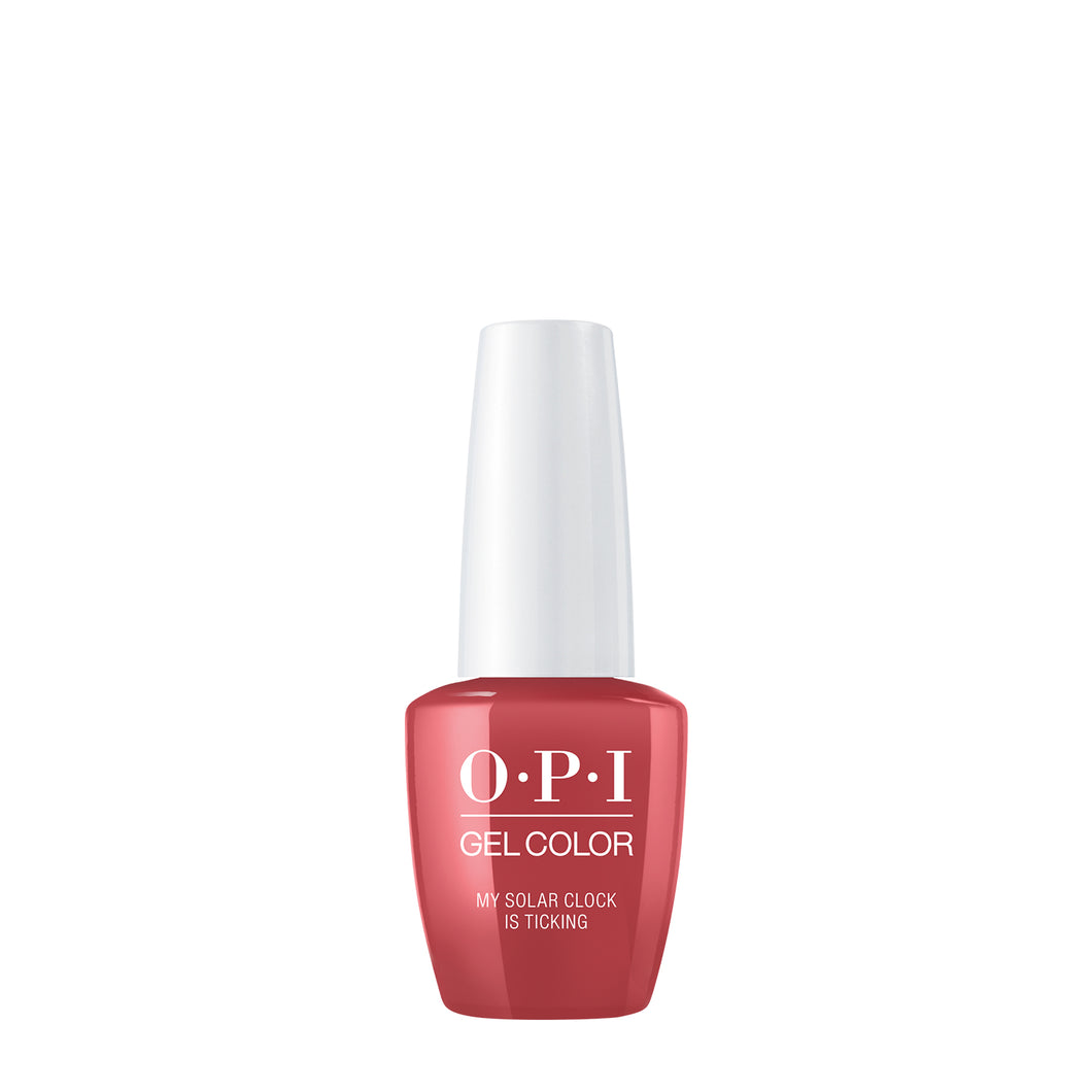 opi gel color my solar clock is thicking peru beauty art mexico