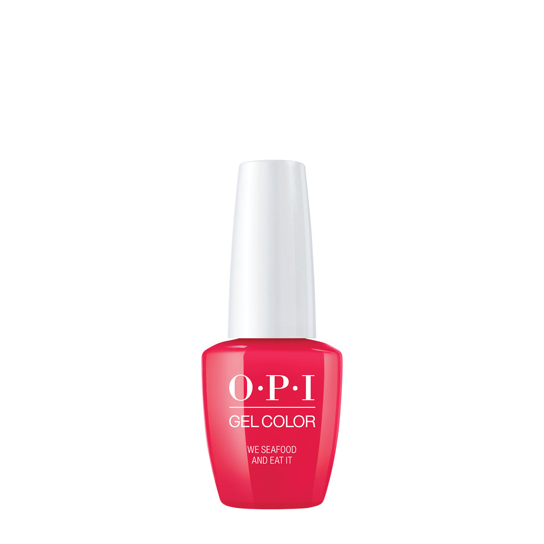 opi gel color we seafood and eat it lisbon beauty art mexico