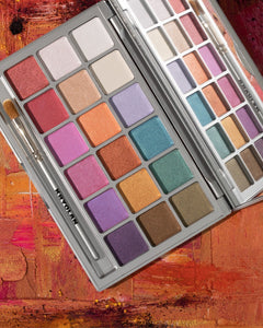 kryolan eyeshadow palette variety 15 col v1 interferenz beauty art mexico