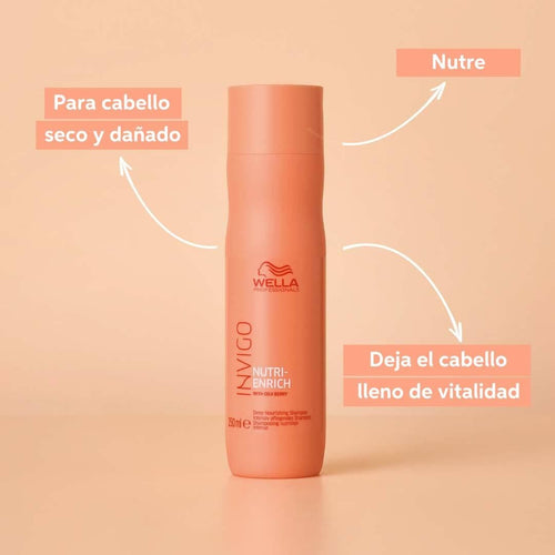 wella nutri enrich shampoo beauty art mexico