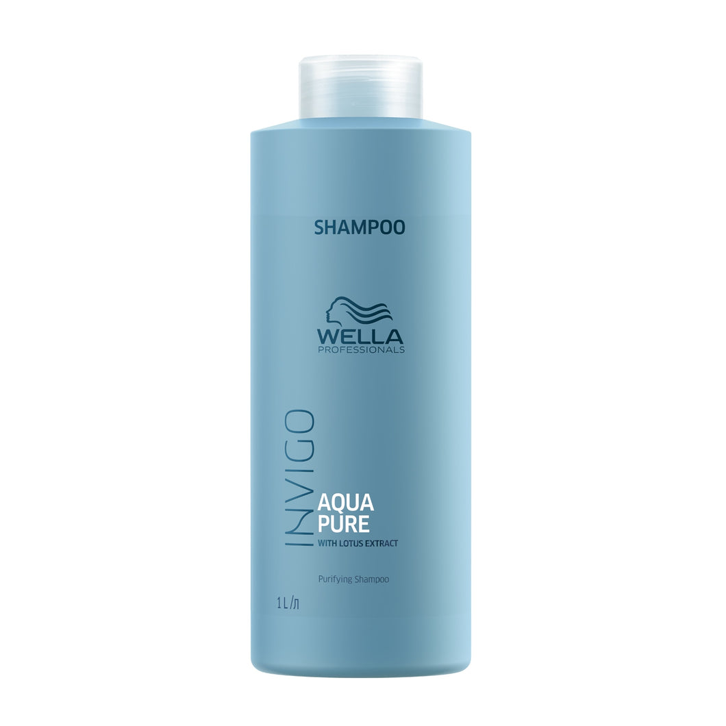 wella aqua pure shampoo beauty art mexico