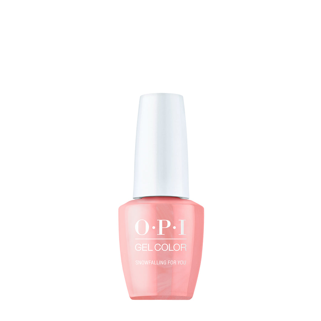 opi gel color snowfalling for you beauty art mexico