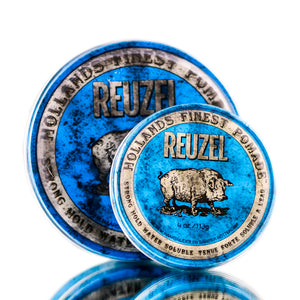 reuzel blue strong hold water soluble beauty art mexico