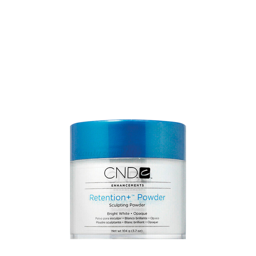 cnd retention + powder bright white beauty art mexico