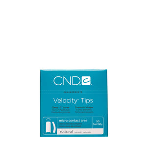 cnd velocity tips natural #7 beauty art mexico