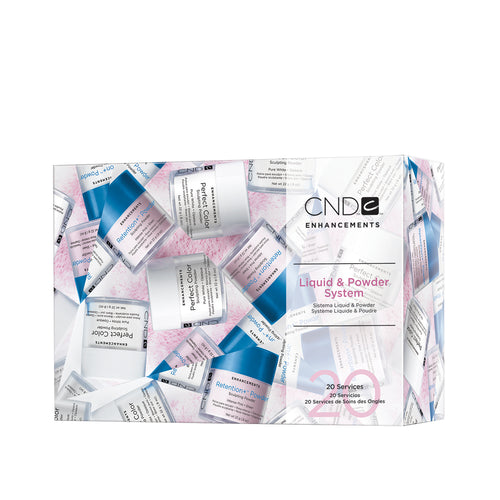 cnd liquid & powder system beauty art mexico